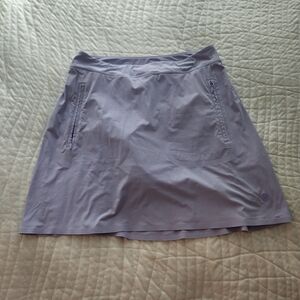G/FORE Lavender Performance Skort with Zip Pockets